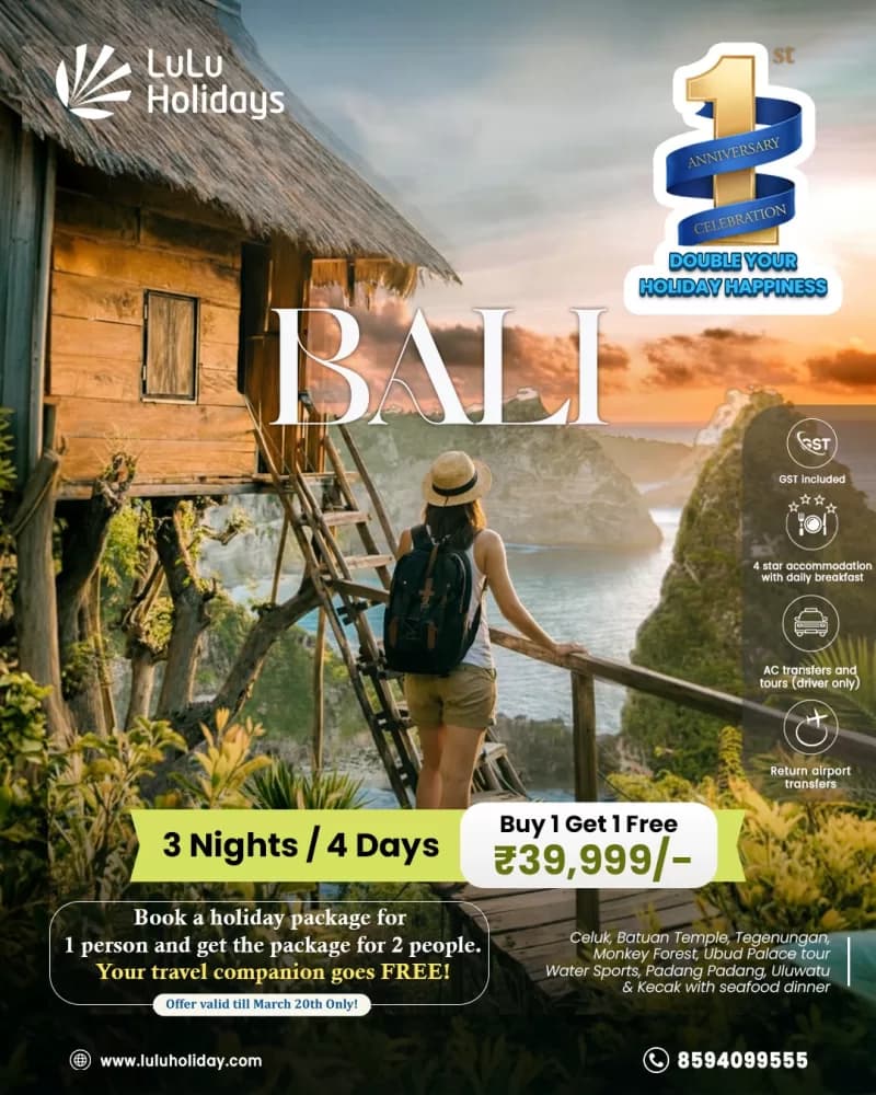 Experience Bali - Buy 1 get 1 free