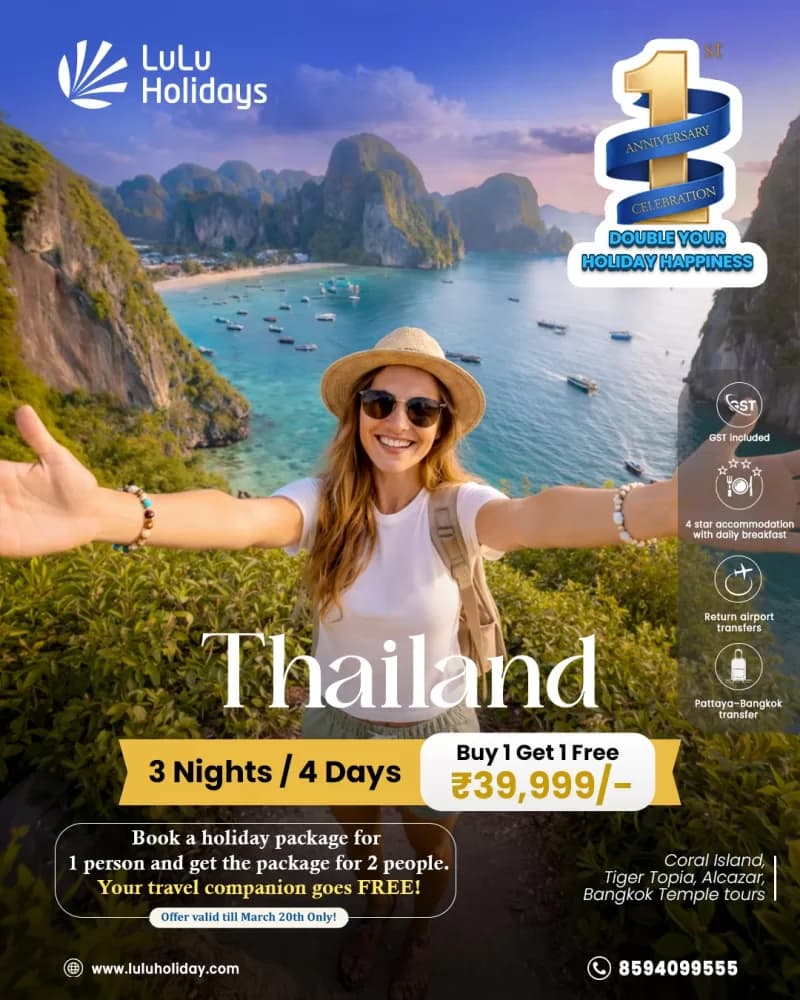 Thailand - Buy 1 get 1 free